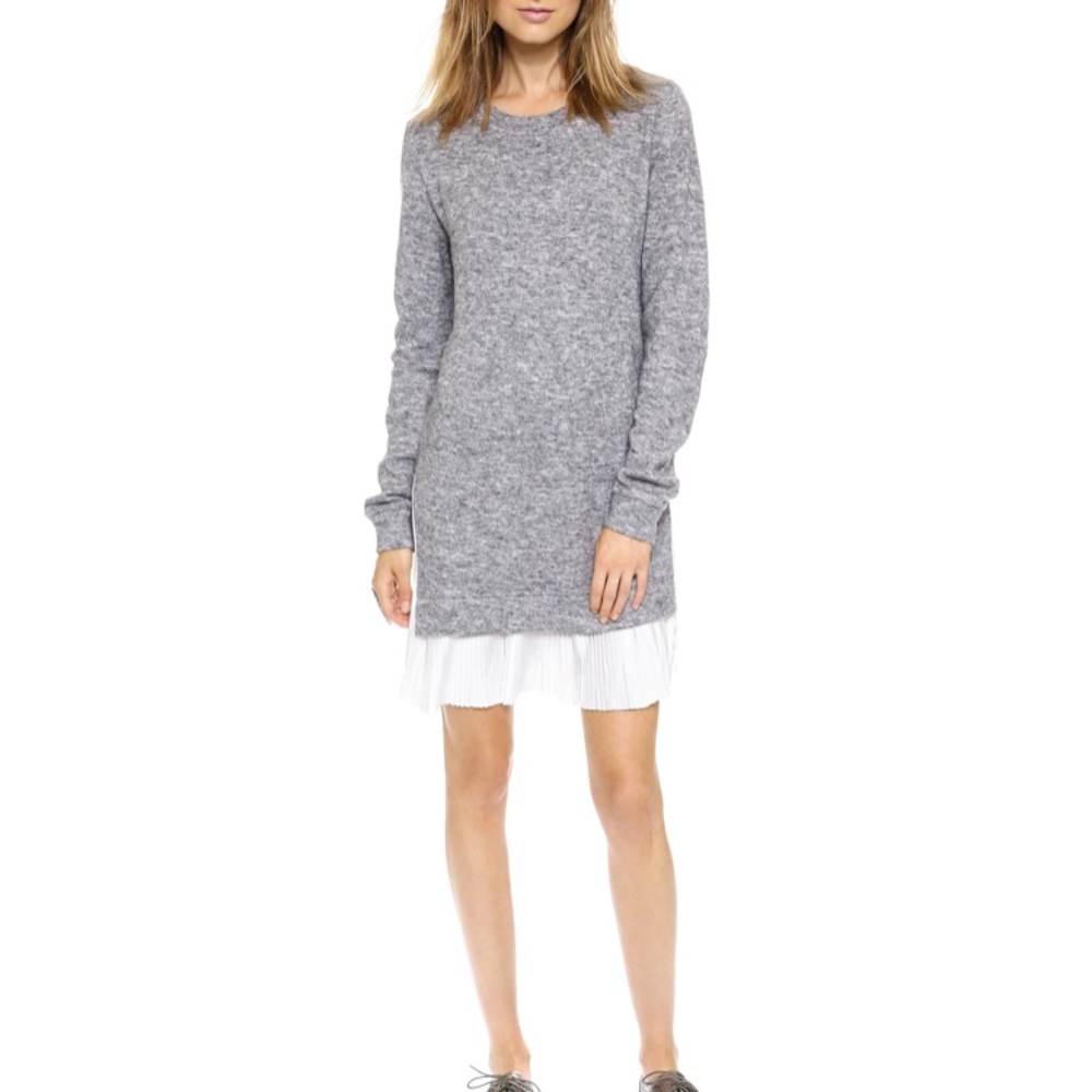 Clu too pleated dress. Made in USA.